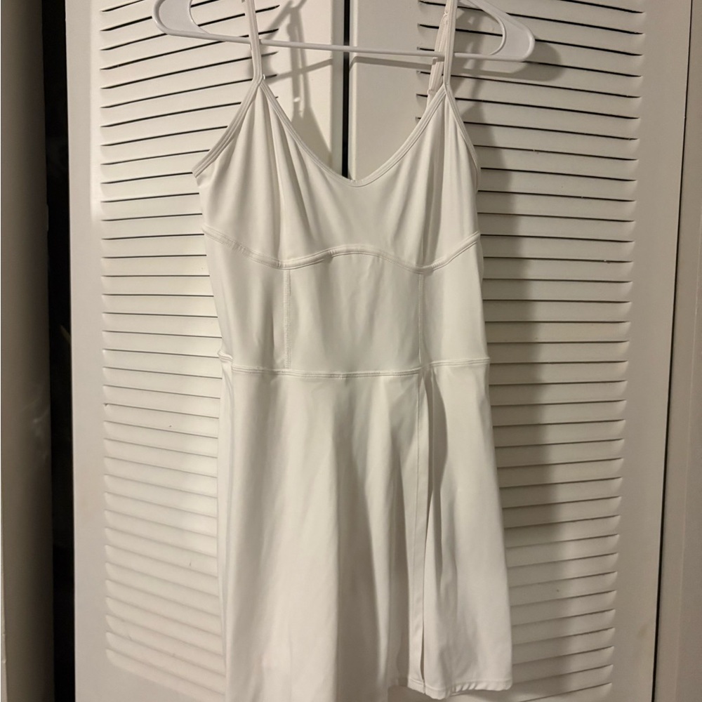 White Spaghetti Strap Dress
